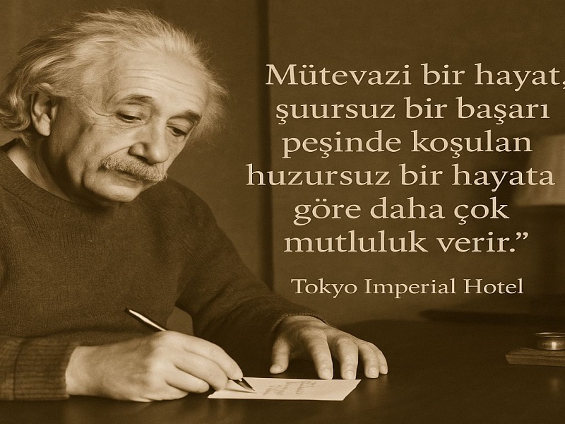 “Mütevazi Bir Hayat”